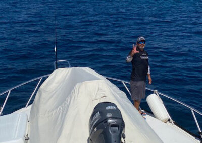 La Patrona charter fishing boat in Mazatlan Mexico guide on boat