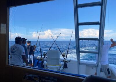 La Patrona fishermen in Mazatlan on the charter fishing boat